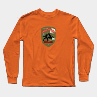 Rock On You Crazy Ninjas(Grey) By Abby Anime(c) Long Sleeve T-Shirt